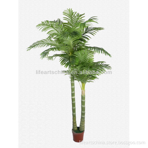 2014 artificial palm tree, artificial plant, 240cm palm tree with new looking